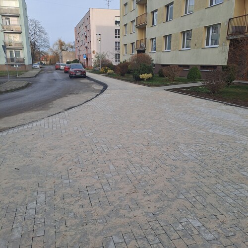 Chodníky sídliště u Bažantnice